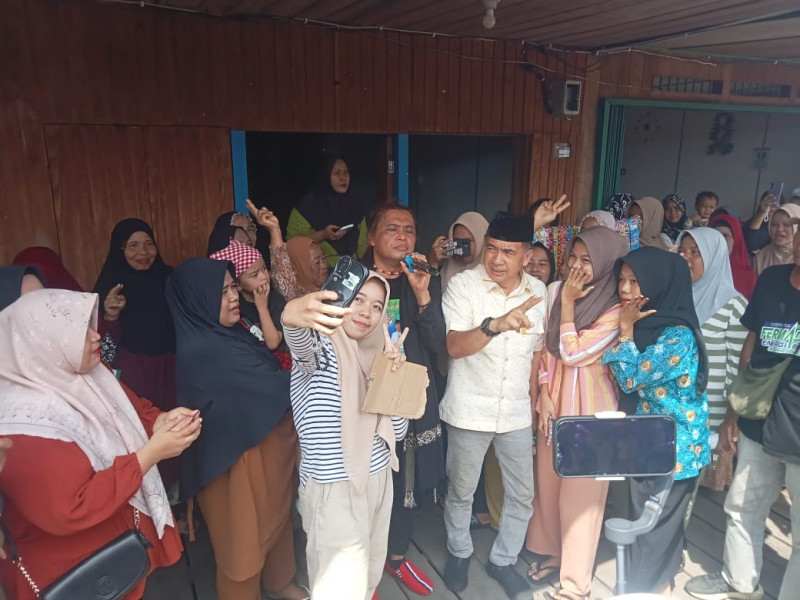 Sering Turun ke Daerah, Warga Batang Tumu Nilai Ferryandi Pantas Jadi Bupati Inhil