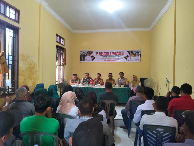 Kelurahan Harapan Tani Gelar Musrenbang: Babinsa Koramil 03/Tpl Hadiri Perencanaan Pembangunan Tahun 2026