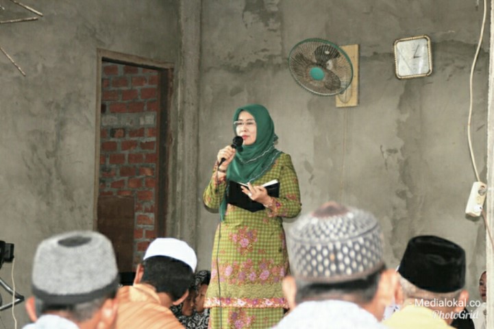 Zulaikha Wardan Hadiri Kegiatan Yasinan Akbar di Desa Pancur 