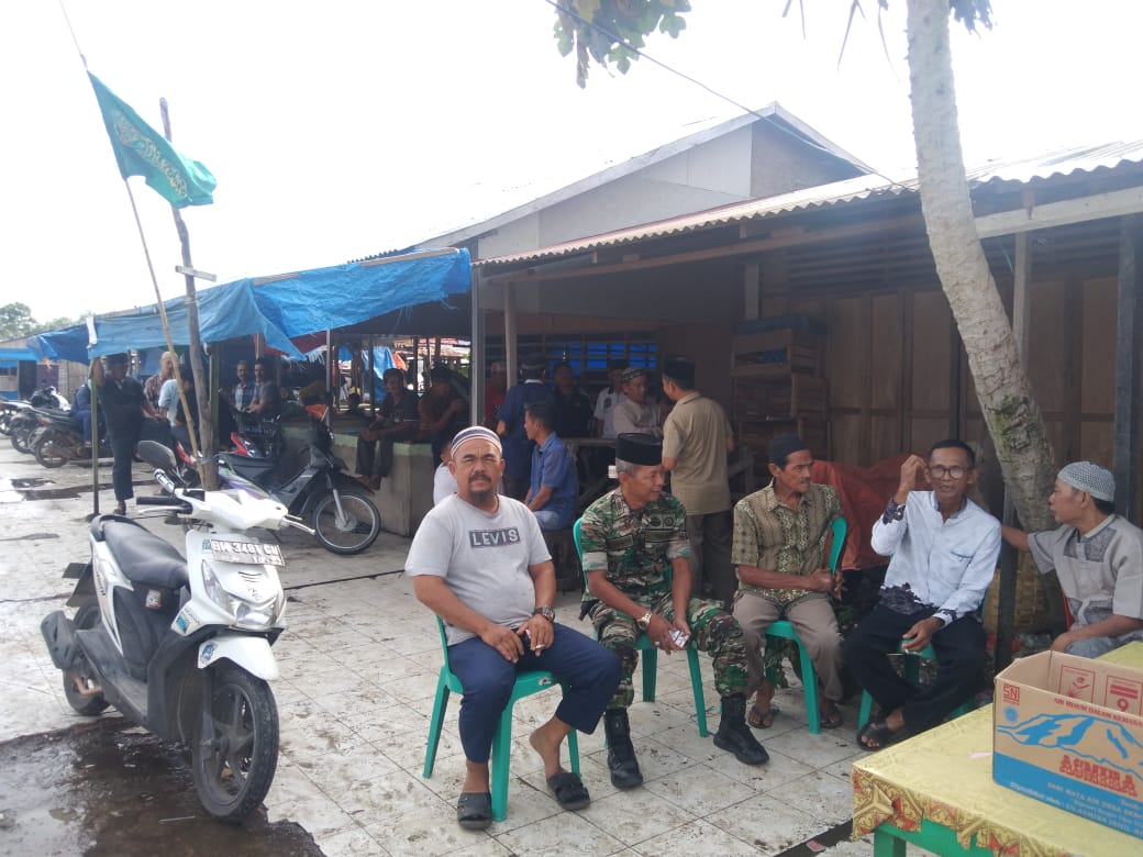 Bentuk Kepedulian, Danramil 03/Tpl Melayat Ke Rumah Duka Warga Binaan