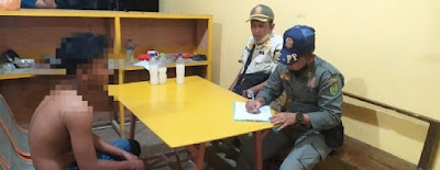 7 Pemuda Terjaring Razia Cipkon Oleh Tim URC Satpol PP Inhil