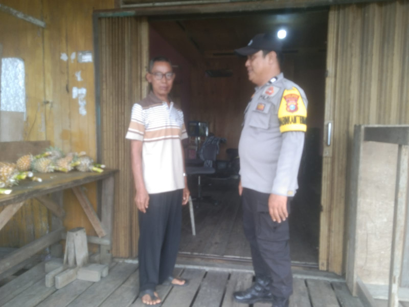 Aiptu Safrizal Zufri Giat Rutin Laksanakan Cooling System Dalam Rangka Operasi Mantap Praja