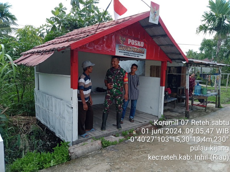 Tingkatkan Silaturahmi Dengan Warga Bersama Serda Johansah