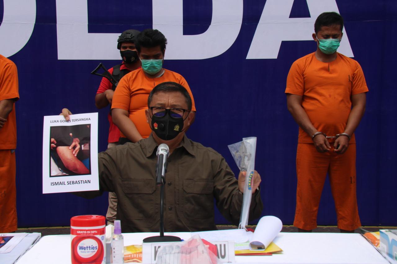 Polda Riau Mengungkap Pelaku Pembakaran Kendaraan di Tambusai Utara, Rohul