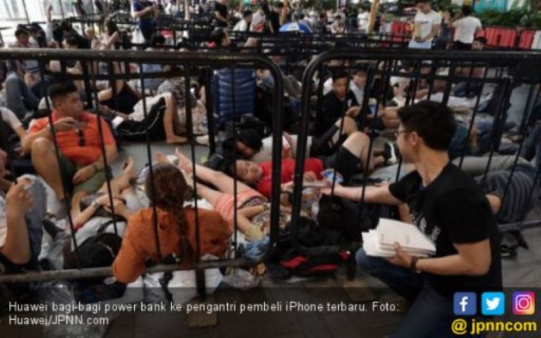 Sindiran Huawei ke Penggemar iPhone