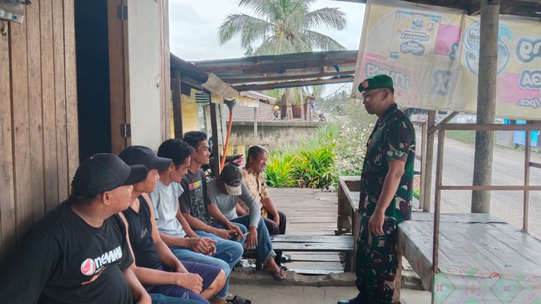 Serda Denny Gencarkan Komunikasi Produktif: Jaga Kebersihan dan Keamanan Desa Tanjung Pidada