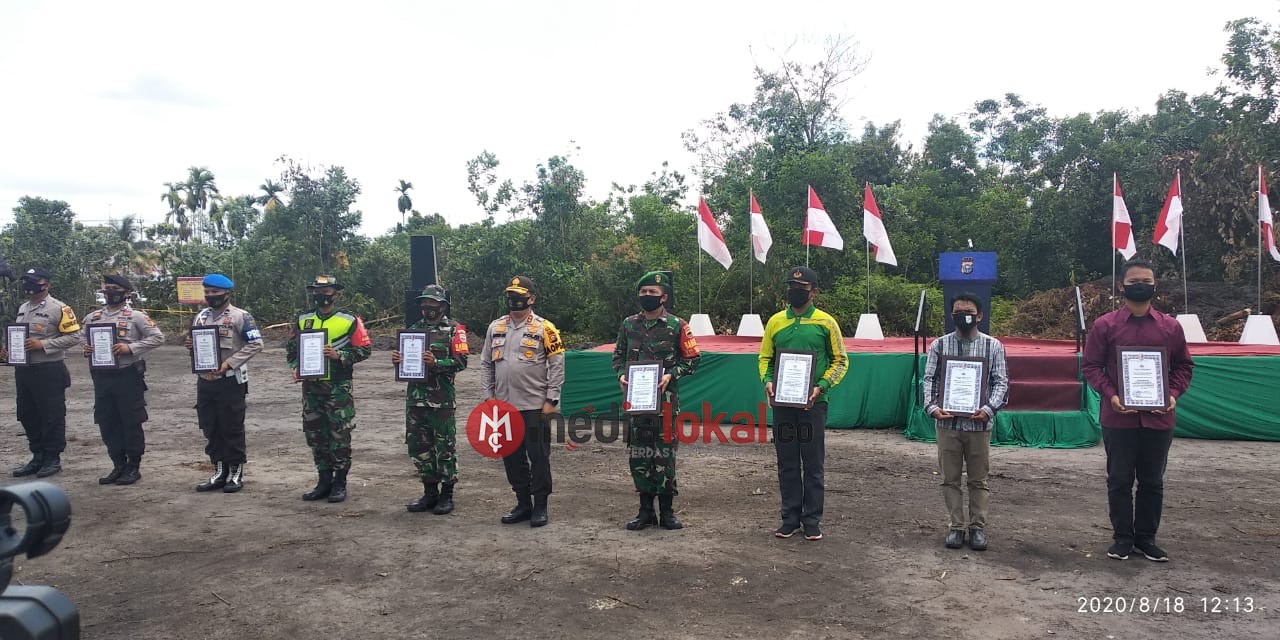 Danramil 03/Tempuling Apresiasi Babinsa Penerima Penghargaan dari Kapolda Riau