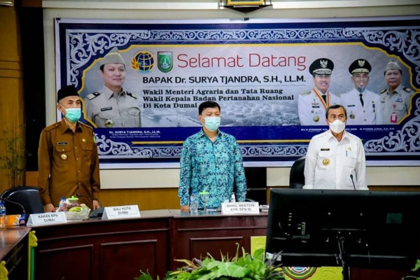 Kunker Ke Dumai, H Paisal Berharap Permasalahan Tanah Tidak Tumpang Tindih