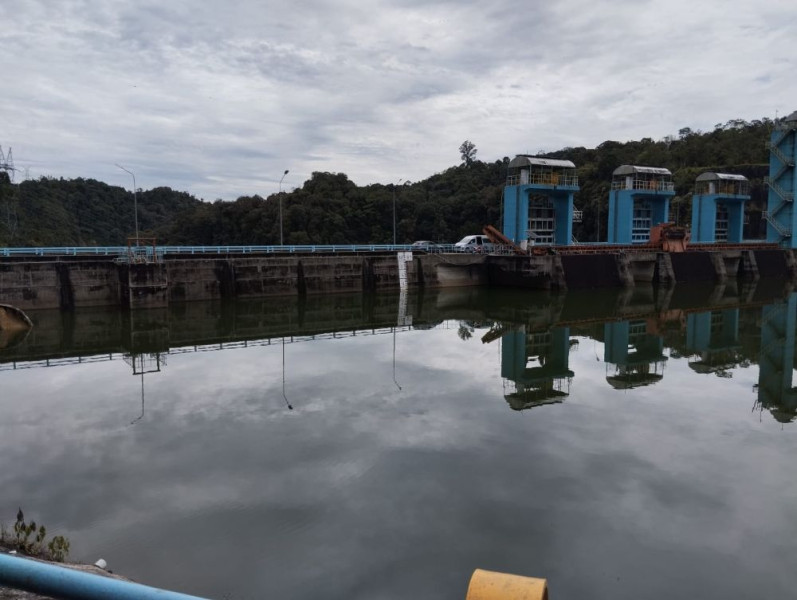 Terkini, PLTA Koto Panjang Tambah Bukaan Pintu Pelimpah Air Waduk