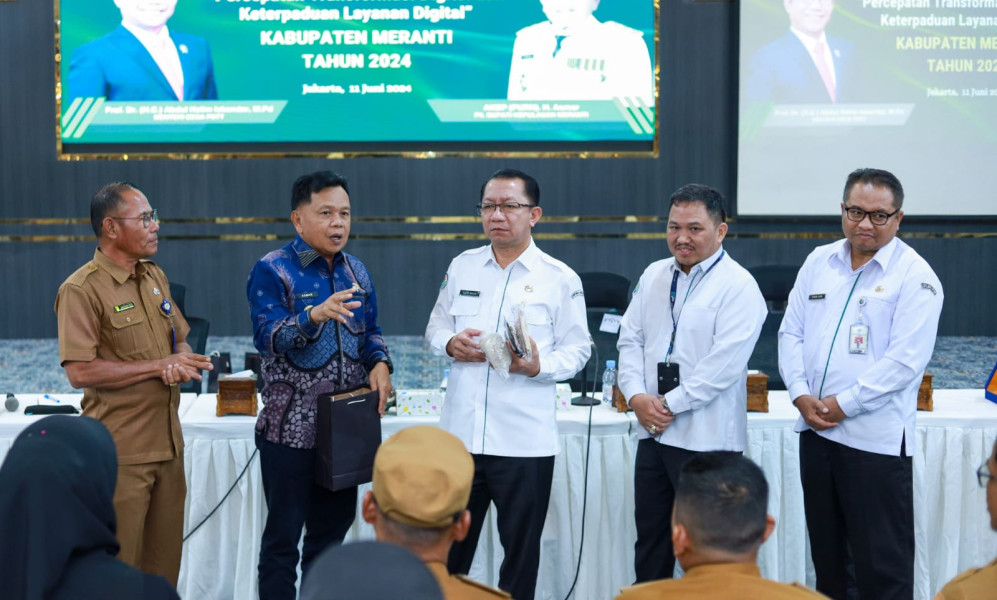 Studi Tiru Desa Digital, Kepala Desa Se-Kepulauan Meranti Temui Menteri Desa RI
