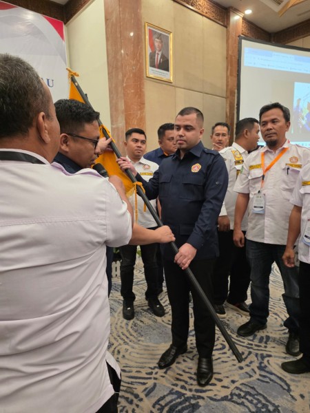 Rahul Jadi Nahkoda Baru, Sulaimansyah: Karang Taruna Riau Akan Berlayar Sampai ke Desa Terjauh