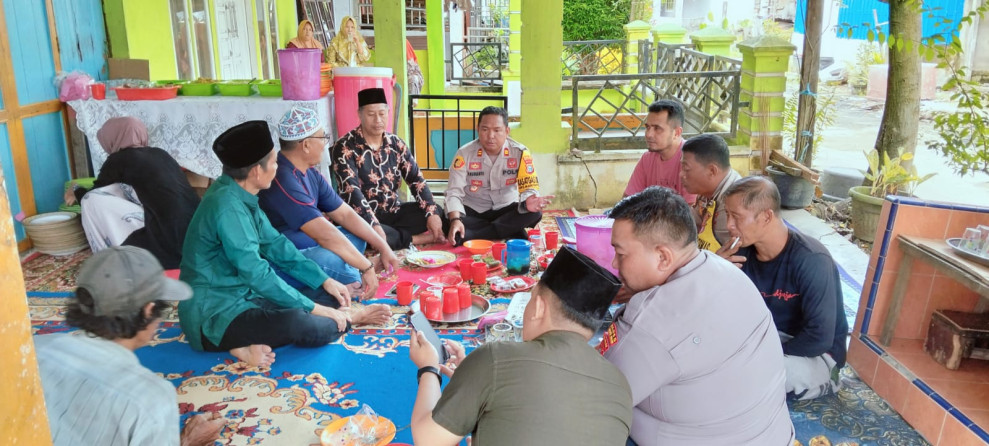 Polsek Gaung Terus Laksanakan Sosialisasi Bersama Kades dan Perangkat Desa Wujudkan Pilkada Damai