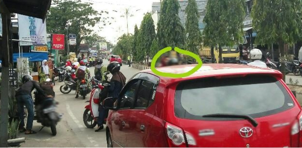 Razia di Tembilahan, Ada Kenderaan Lawan Arah untuk Menghindar