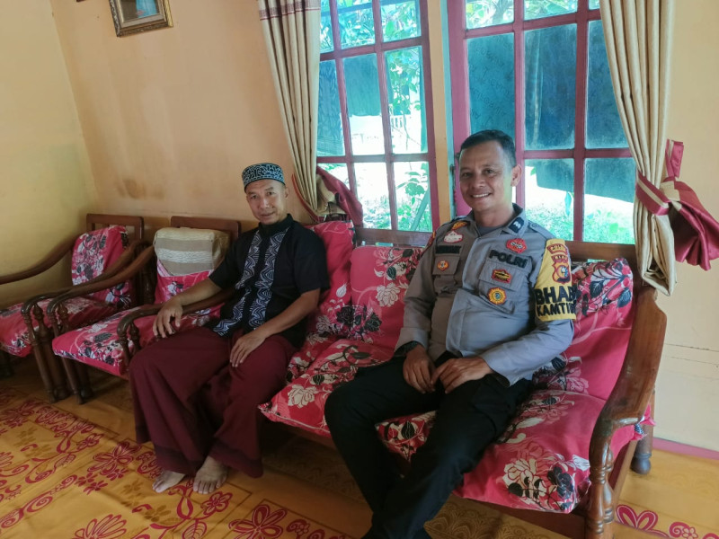 Keaktifan Bhabinkamtibmas Desa Teluk Sungka Laksanakan Giat Cooling  System