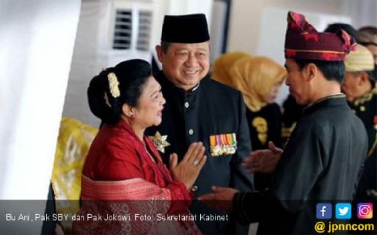 AHY Masih Terharu Mengingat Pidato Indah Jokowi untuk Bu Ani Yudhoyono