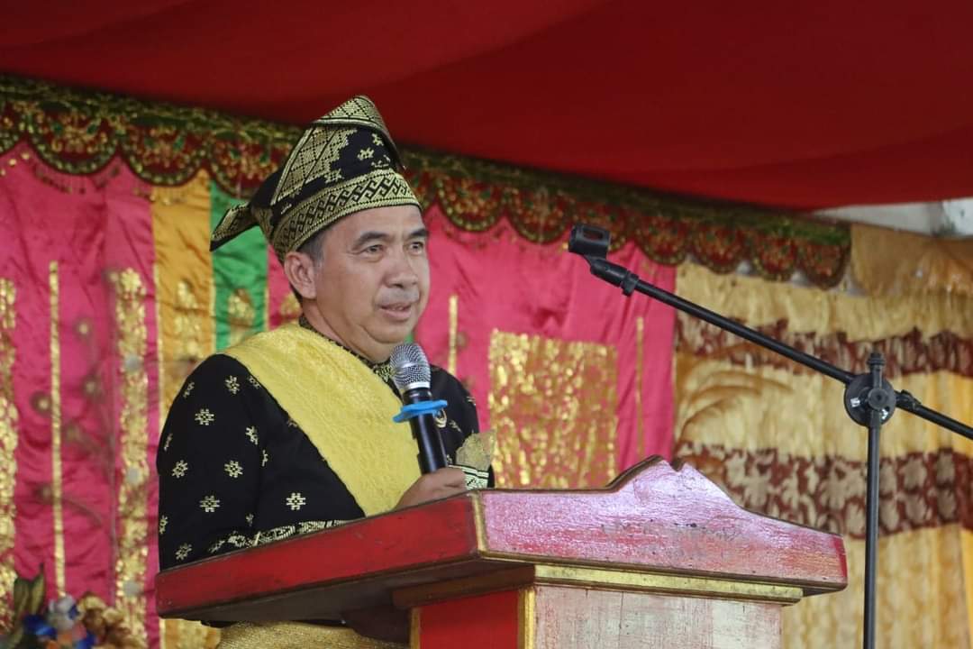 Datuk Ferryandi dan Datuk Said Syarifuddin Lantik Pengurus LAMR Reteh dan Sungai Batang 