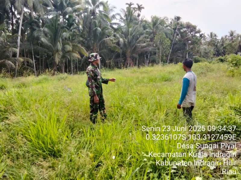 Patroli Karhutla di Wilayah Koramil 04/KDR: Langkah Proaktif Mencegah Bencana