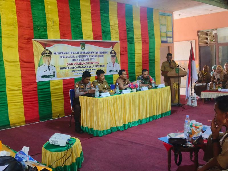 Musrenbang Kecamatan Kuindra Berjalan Lancar