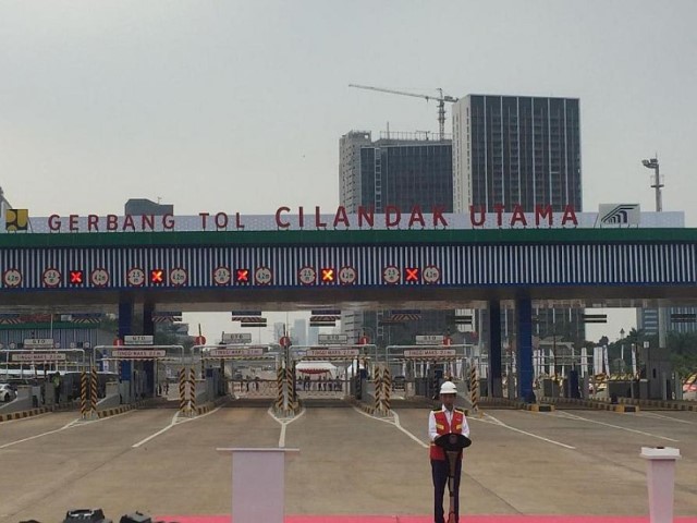 Bismillah, Jokowi Resmikan Tol Depok-Antasari Seksi I