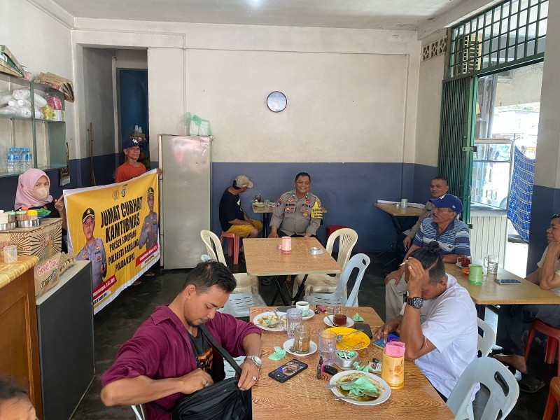 Polsek Sekupang Laksanakan Jumat Curhat Kamtibmas, Warga Sampaikan Aspirasi