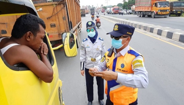 Karena Ini, BPTD IV Riau - Kepri Tilang 16 Truk Gas LPG dan BBM