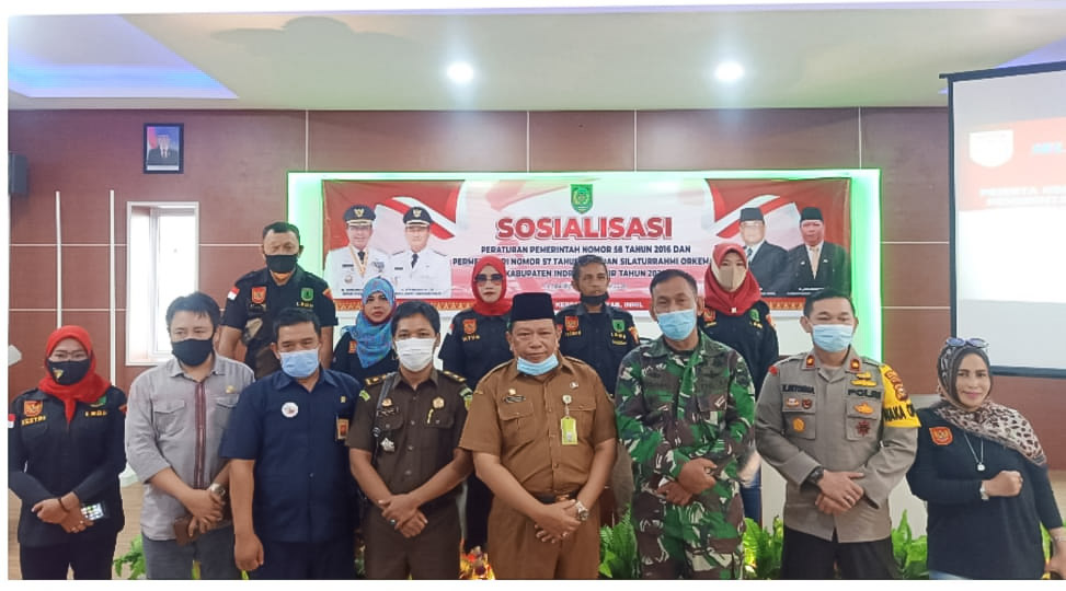 Silaturahmi Orkemas Sekabupaten, Ini Harapan Kaban Kesbangpol Inhil