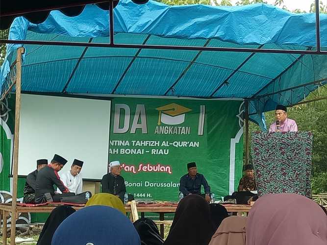 LAMR Bangga Dengan Pesantren Tahfidz Masyarakat Bonai