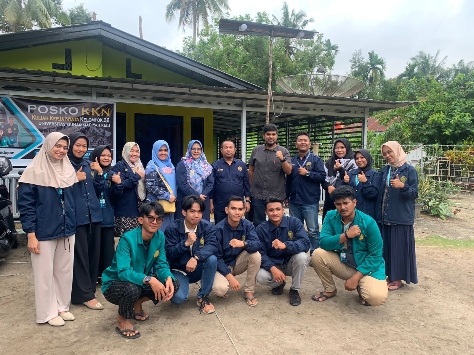 Mahasiswa KKN UMRI Kelompok 36 Menggelar Kegiatan Monitoring dan Evalusasi