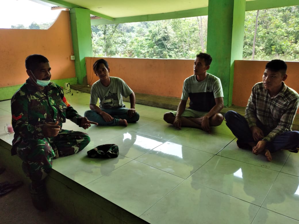 Koptu Sudarto Komsos Ajak Warga Binaan untuk Vaksinasi Tahap ke-2