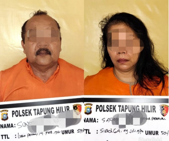 PARAH...! Pasutri di Riau Ini Ditangkap karena Mencuri Rokok di Kedai Warga