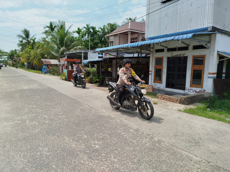 Pastikan Situasi Tetap Kondusif, Personel Polsek GAS Rutin Laksanakan Patroli Harkamtibmas