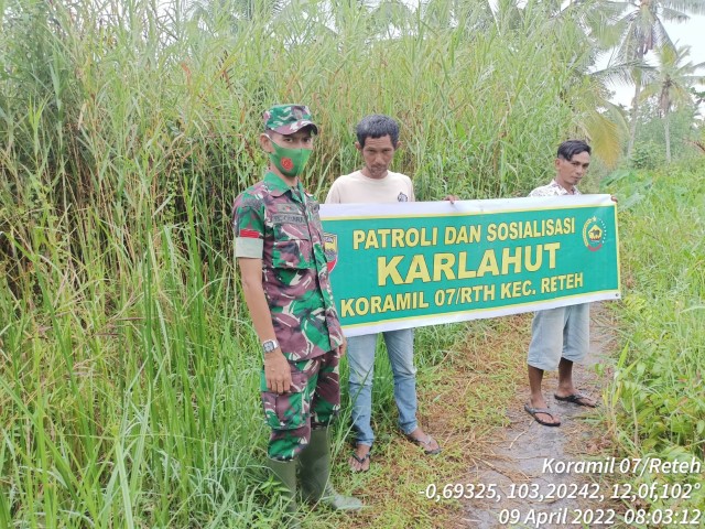 Praka Bobi Ariyanto Terus Pantau Titik Api