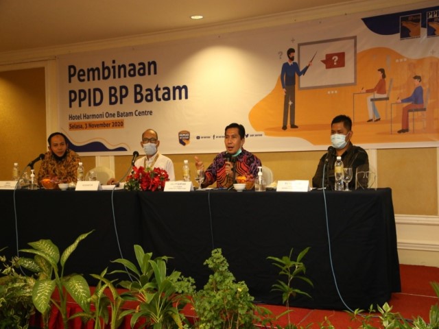 BP Batam Dorong Peningkatan Pelayanan Informasi Publik Dalam FGD Pembinaan PPID