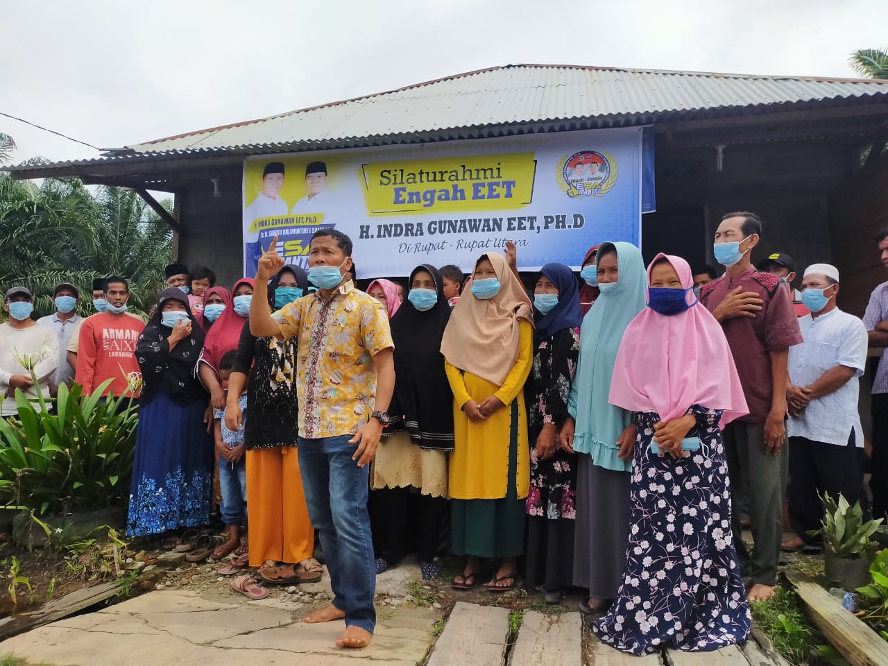 ESA Mantap Jalin Silaturahmi Dengan Masyarakat 2 Desa Di Rupat