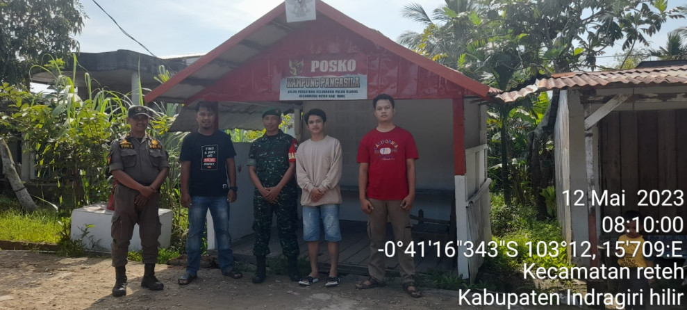 Kuatkan Jalin Silaturahmi Antara Koramil 07/Reteh dan Masyarakat