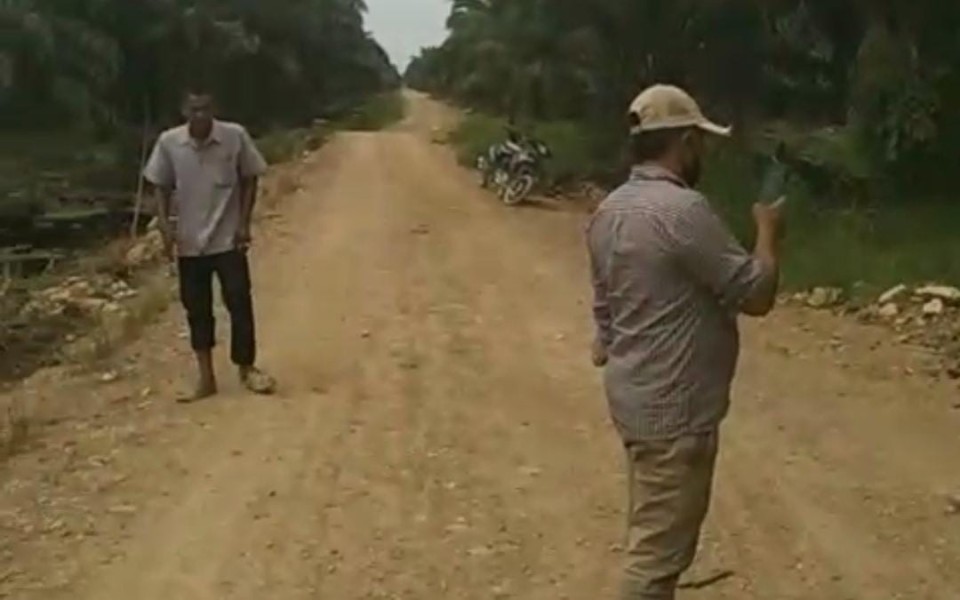 Kebun Harapan Keluarga Baharudin Dirampas Perusahaan Sawit Perampok di Tempuling