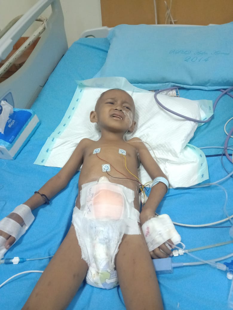 Bocah 5 Tahun Asal Benteng ini Terbaring Lemah Di RSUD, Butuh Bantuan Para Dermawan