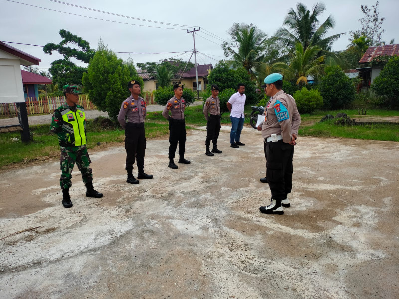 Dalam Rangka Hari Buruh, Anggota Koramil 04/Kdr Melaksanakan Apel Siaga