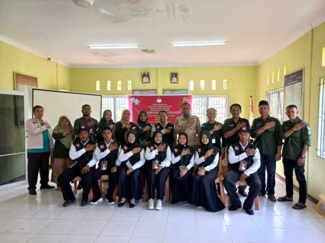 19.160 Petugas Pemutakhiran Data Pemilih Pemilu 2024 se Riau Dilantik Serentak