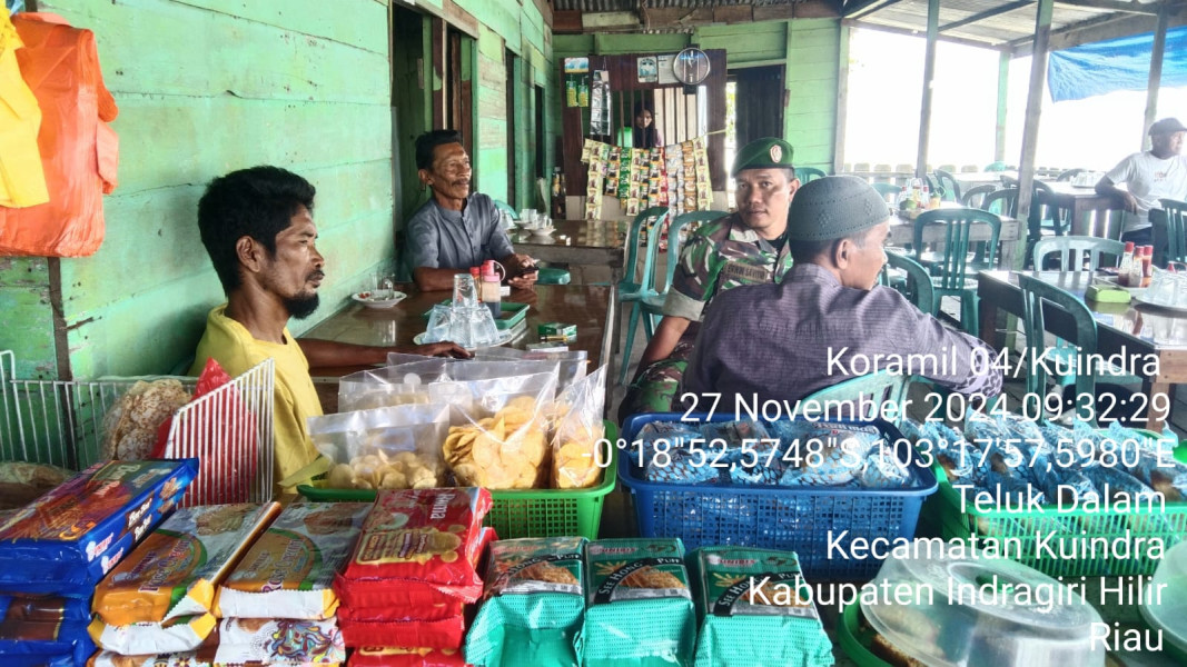 Babinsa Koramil 04/Kuindra Ajak Masyarakat Untuk Lestarikan Nilai-nilai Pancasila