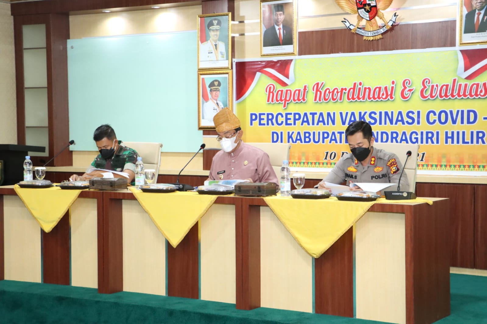 Kapolres Inhil: Satuan Pendidikan Imbau Peserta Didiknya untuk Vaksinasi