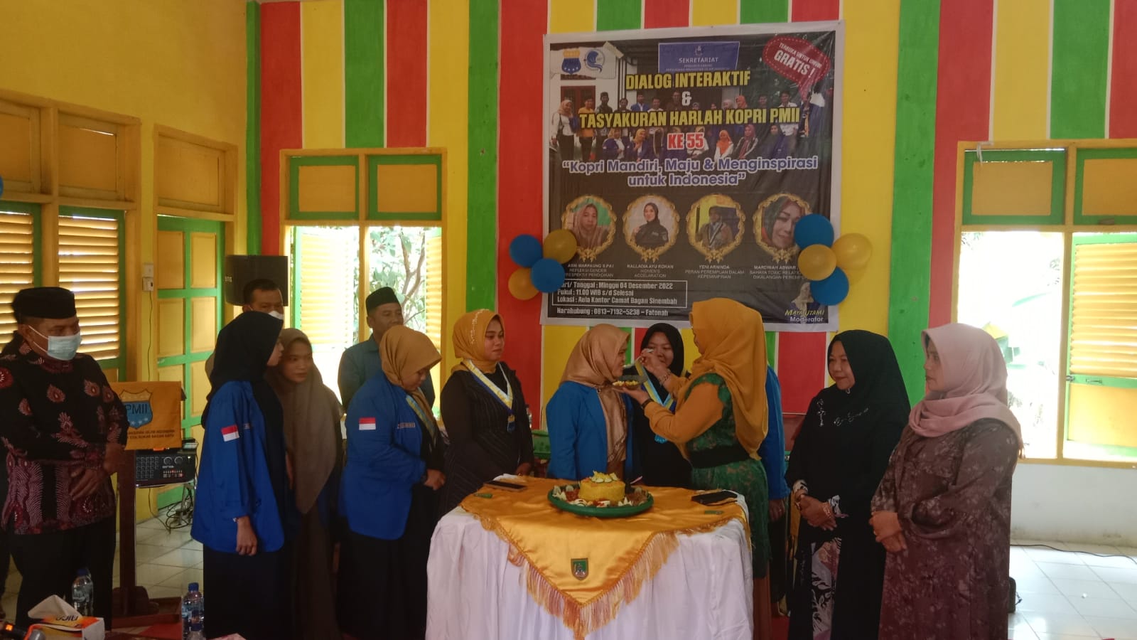 Sambut Harla Kopri ke 55, Kopri PC Rohil Gelar Kegiatan Dialog Interaktif dan Tasyakuran