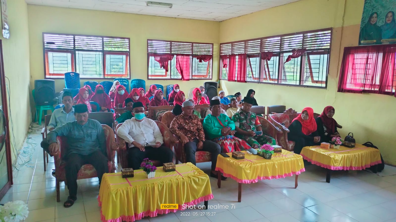 Danramil 07/Reteh Ikuti Kegiatan Seleksi Tilawatil Qur'an STQ Ke XII