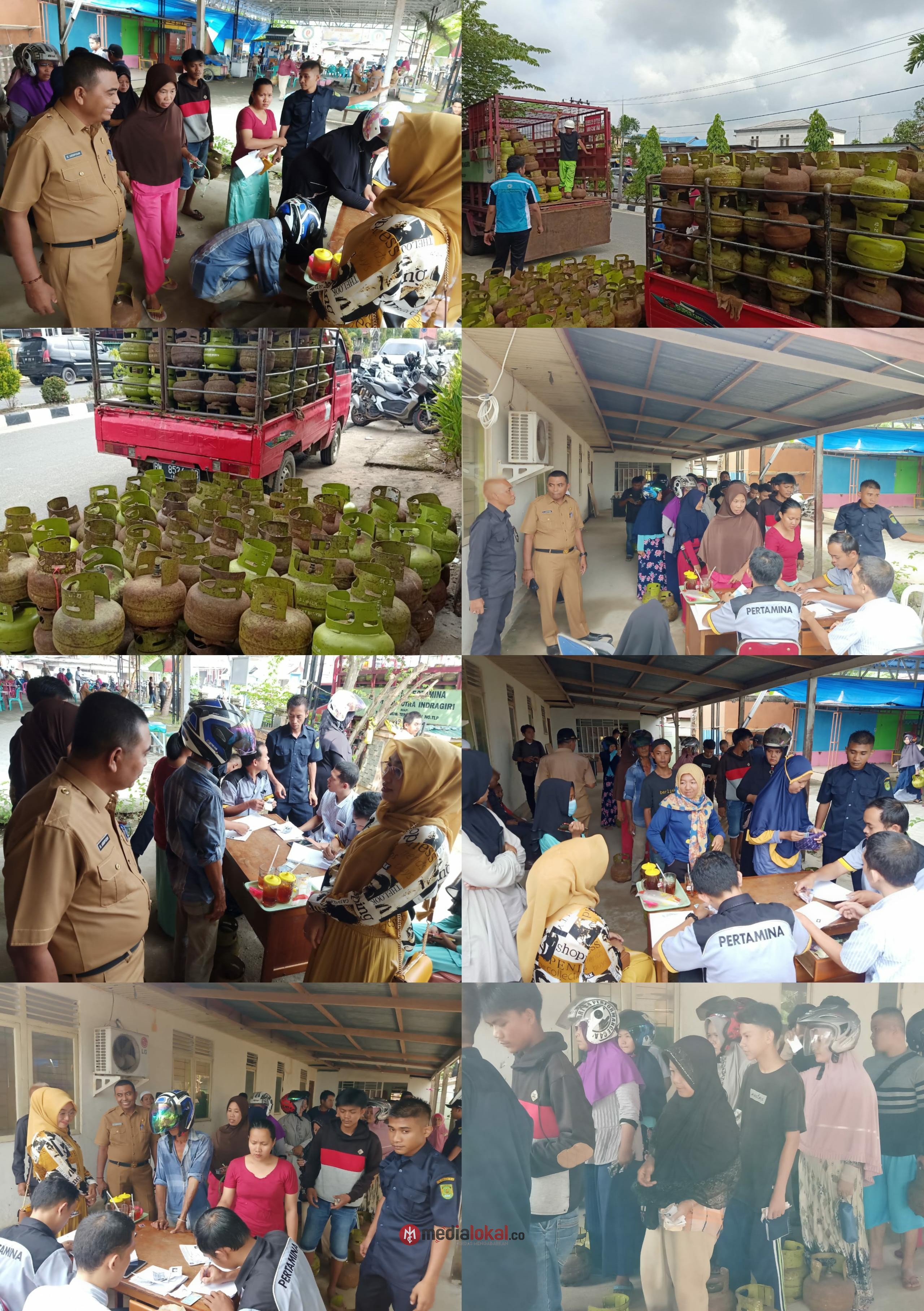 Memasuki Hari Ke-5 Operasi Pasar Gas Elpiji 3 Kg, Disdagtri Inhil Himbau Jangan Lakukan Penimbunan 