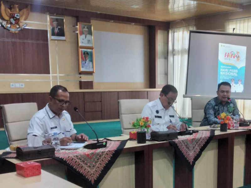 HPN Kado Terakhir di Kepemimpinannya, Bupati Wardan : Saya Ingin Kita Sukses Sebagai Tuan Rumah