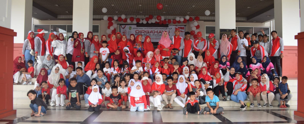 Sekretariat DPRD Inhil Taja Berbagai Perlombaan Dalam Rangka HUT RI Ke-78