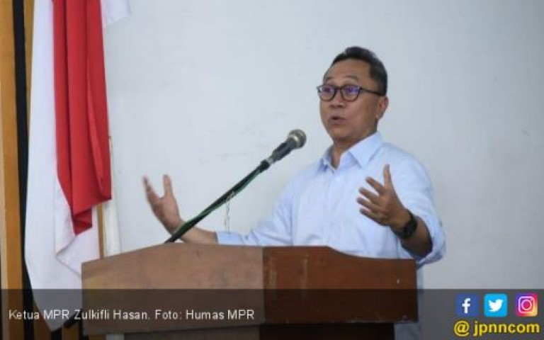 Ketua MPR: Beda Pilihan Capres Jangan Ganggu Persatuan
