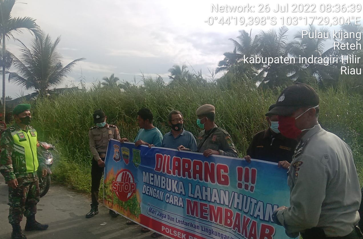 Serda Perdamaian Siregar Pinta Masyarakat Untuk Tidak Membakar Lahan