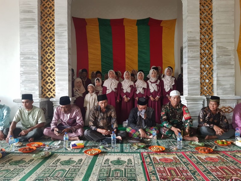 Babinsa Kopka RH. Tambunan Menghadiri Acara STQ Sekaligus Memperingati Isra Mi'raj, Harapan Jaya Kian Berwarna