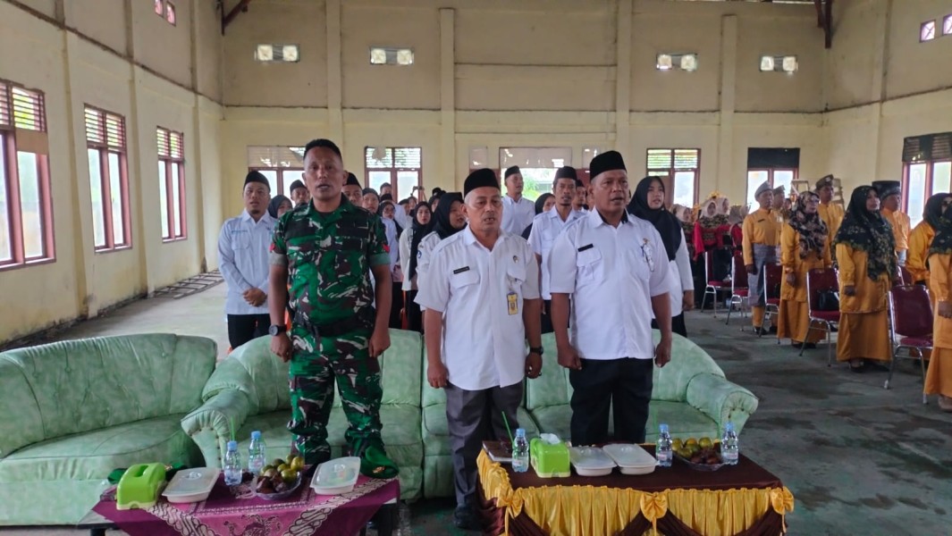 Babinsa Koramil 05/Gas Koptu Umar Nasution Hadiri Pengukuhan Pengurus KKG SD Se-Kecamatan GAS